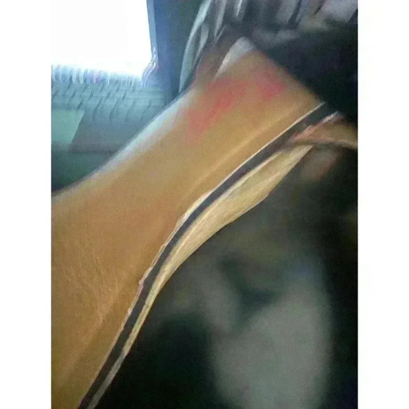 Jellypop women's wedge heels sandals blck strappy size 12 - Picture 3 of 4